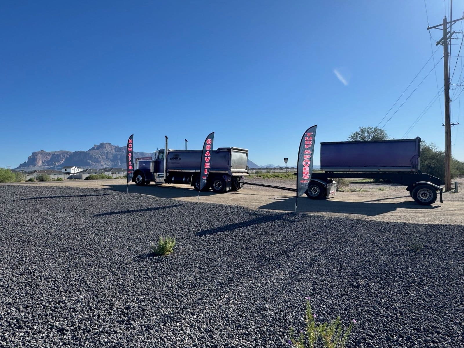 Project Our Fleet in Action: Gravel and Turf Deliveries on the Go image